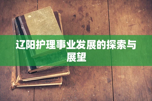 辽阳护理事业发展的探索与展望
