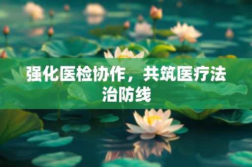 强化医检协作，共筑医疗法治防线