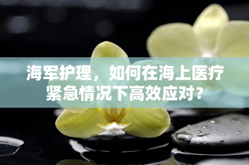海军护理，如何在海上医疗紧急情况下高效应对？
