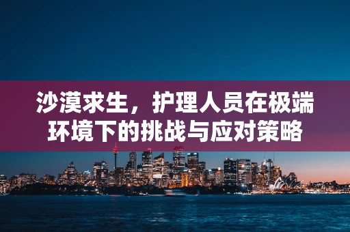 沙漠求生，护理人员在极端环境下的挑战与应对策略