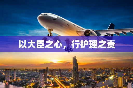 以大臣之心，行护理之责