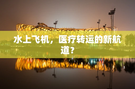水上飞机，医疗转运的新航道？