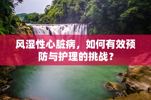 风湿性心脏病，如何有效预防与护理的挑战？