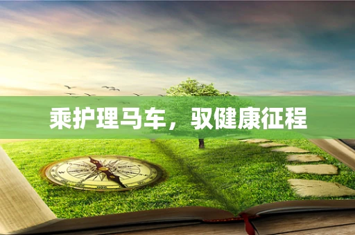 乘护理马车，驭健康征程