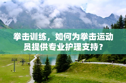 拳击训练，如何为拳击运动员提供专业护理支持？