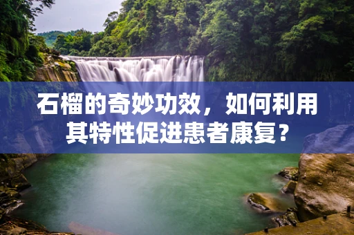 石榴的奇妙功效，如何利用其特性促进患者康复？