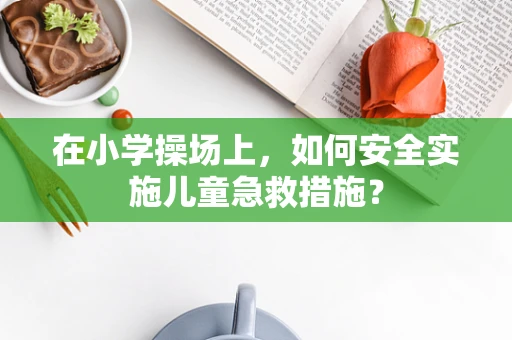 在小学操场上，如何安全实施儿童急救措施？