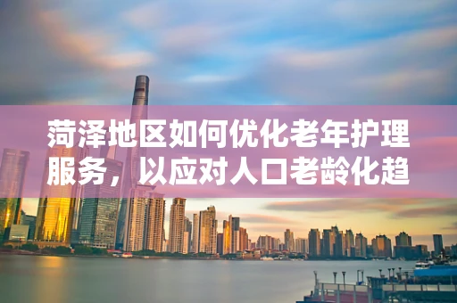 菏泽地区如何优化老年护理服务，以应对人口老龄化趋势？