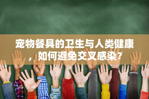 宠物餐具的卫生与人类健康，如何避免交叉感染？