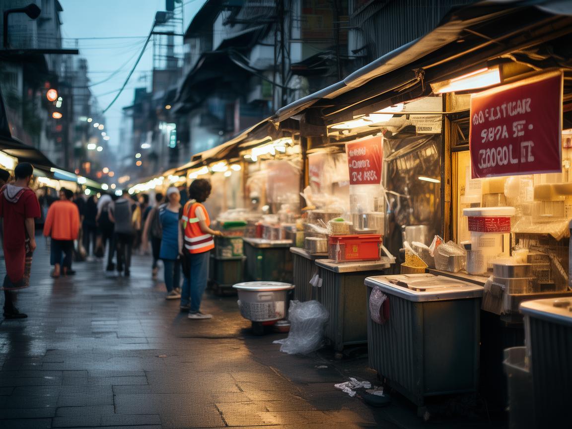 夜市街的公共卫生安全，如何保障人群密集区域的健康环境？