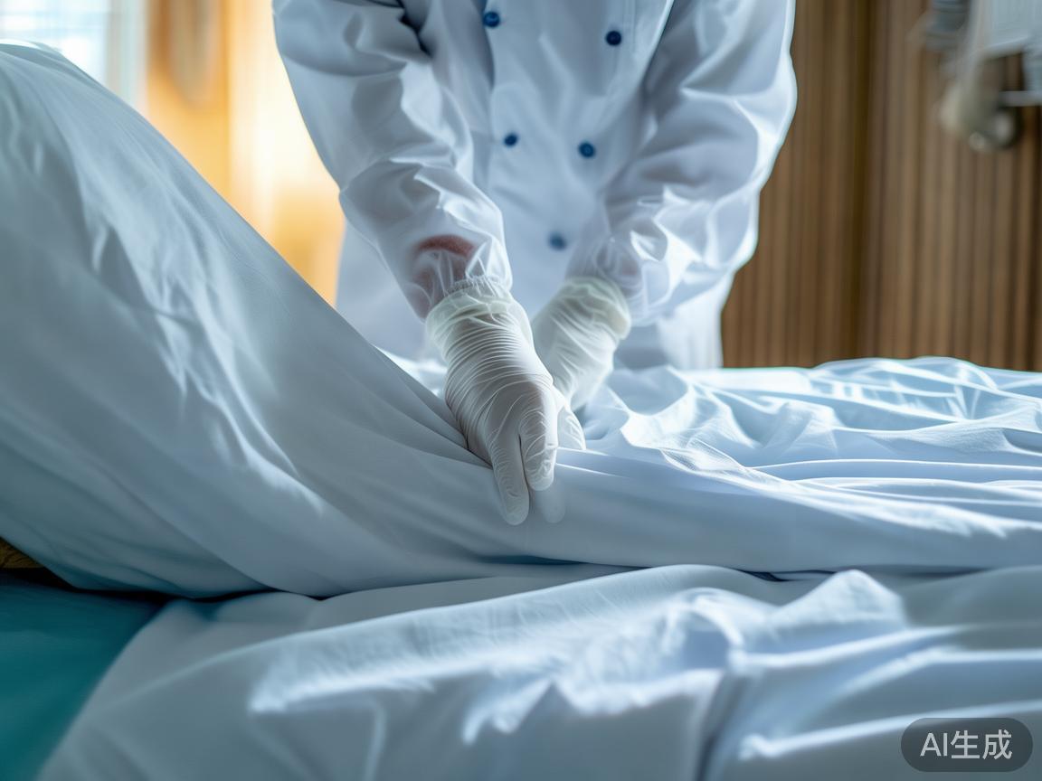 护理安全小贴士，如何安全更换病床桌布，避免交叉感染？