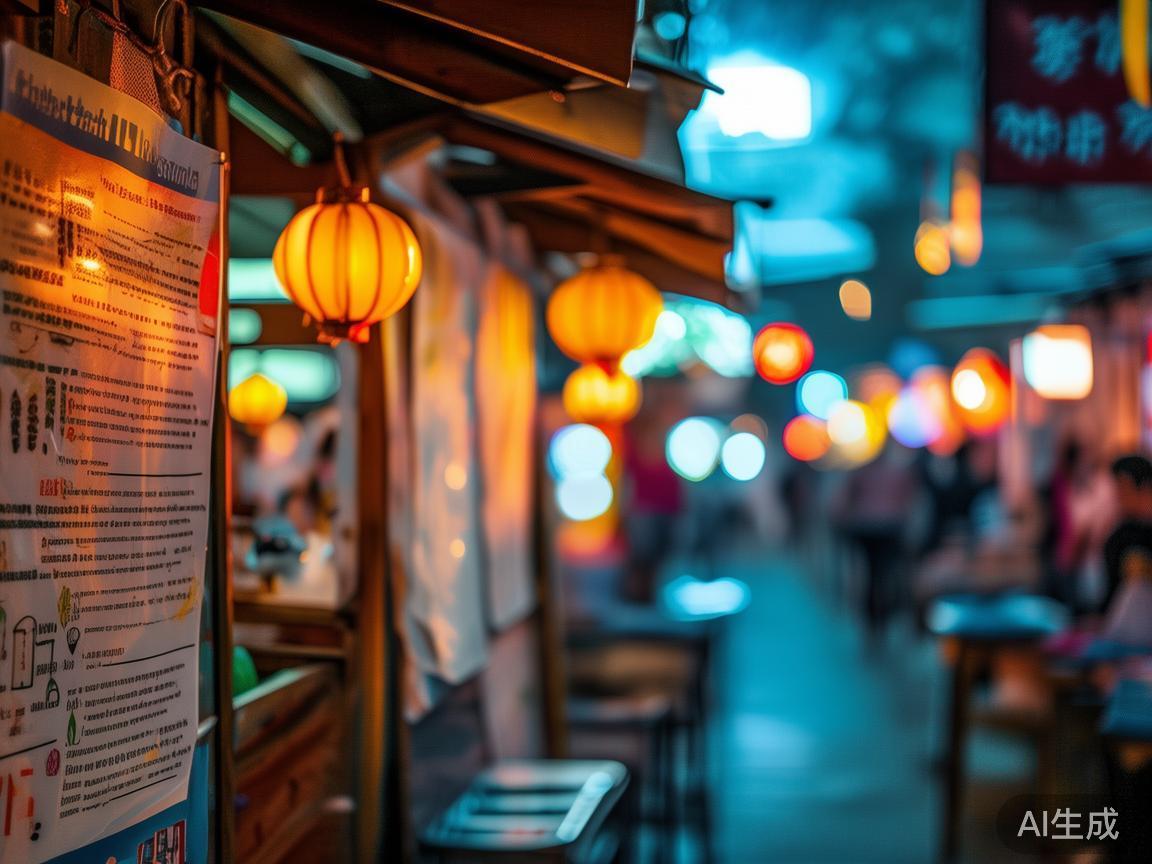 夜幕下的健康守护，夜市电影节中的护理安全小贴士