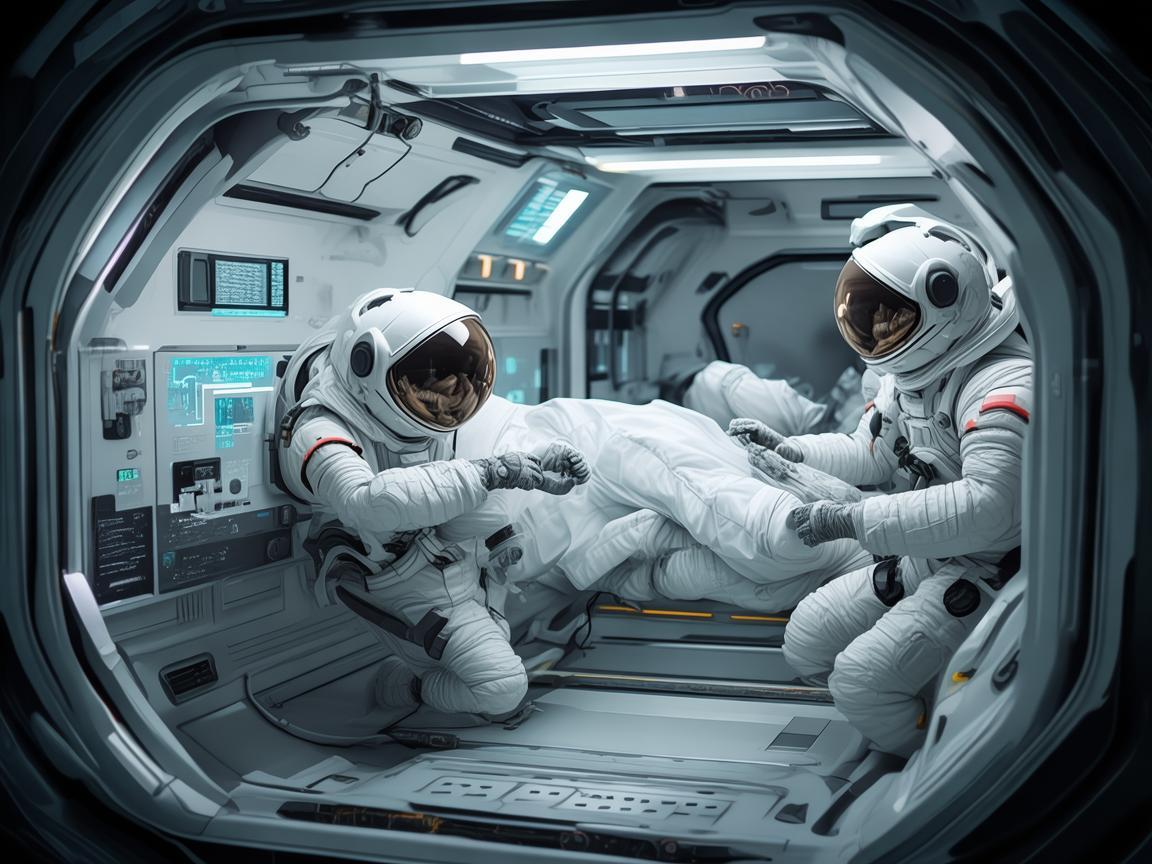 宇宙飞船上的紧急护理，如何在无重力的环境中实施急救？