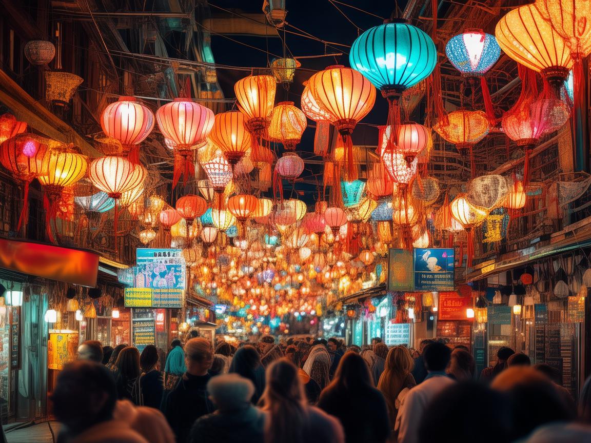 夜市灯光秀，如何保障观展者的安全与舒适？