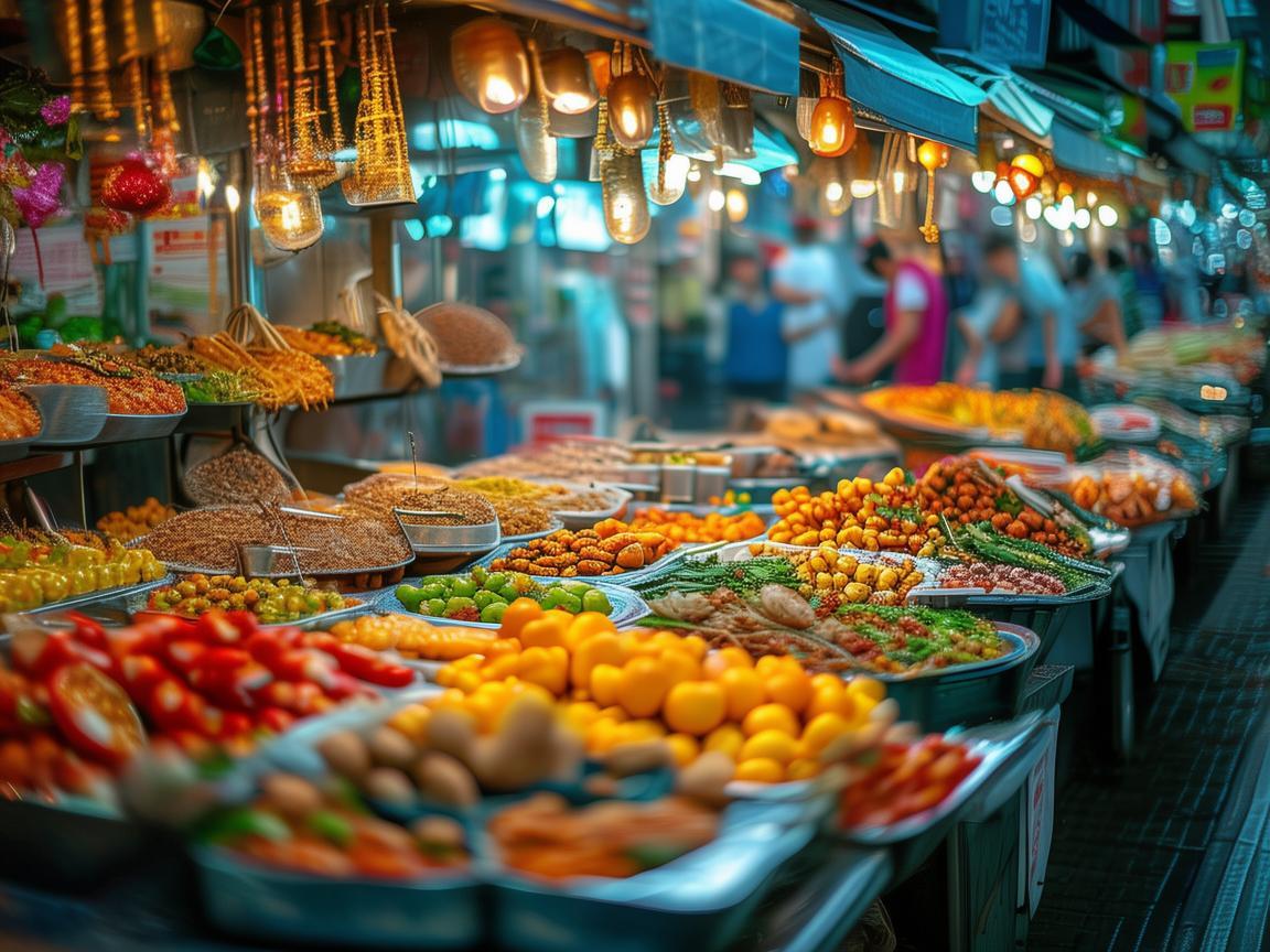 夜市美食节，如何平衡美食享受与医疗安全？
