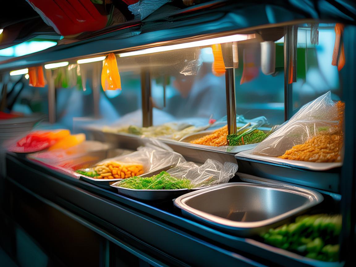 夜市小吃摊，如何确保食品安全与卫生？