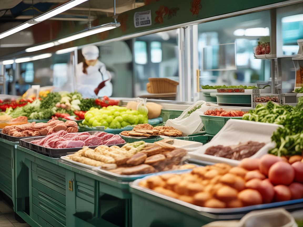 农贸市场摊位与医院护理，如何确保食品安全与卫生？