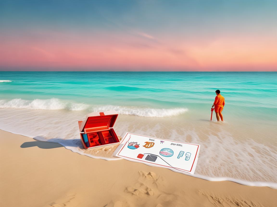 海滩上的急救知识，如何应对夏日海滩意外？