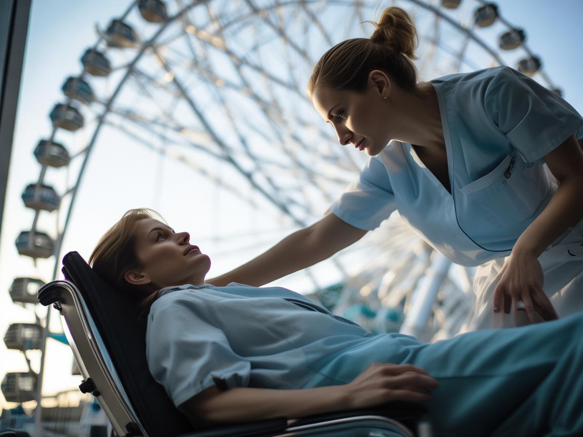 摩天轮下的护理,高空视角下的患者关怀新视角 摩天轮下的护理,高空视角下的患者关怀新视角