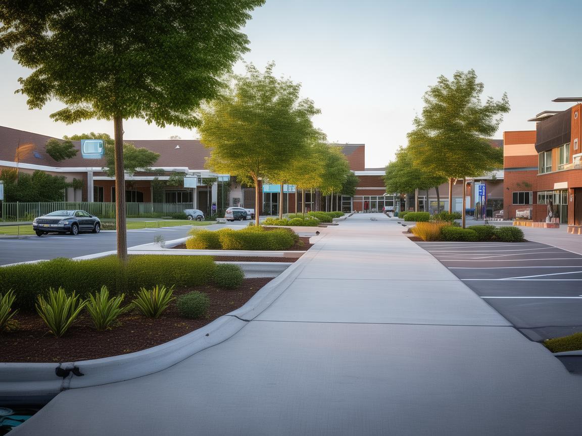 医院停车场，如何确保患者及家属的便捷与安全？