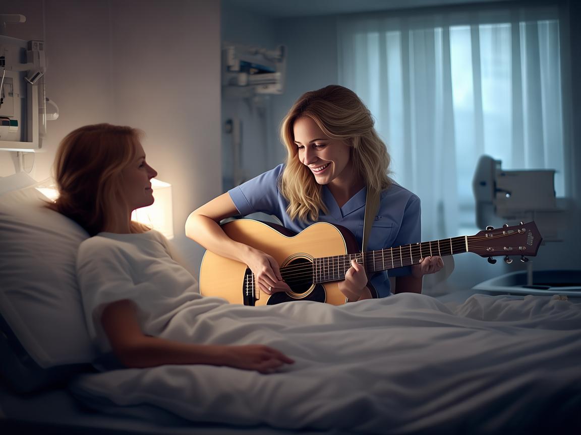 歌声中的护理艺术,歌手如何通过音乐缓解患者情绪?