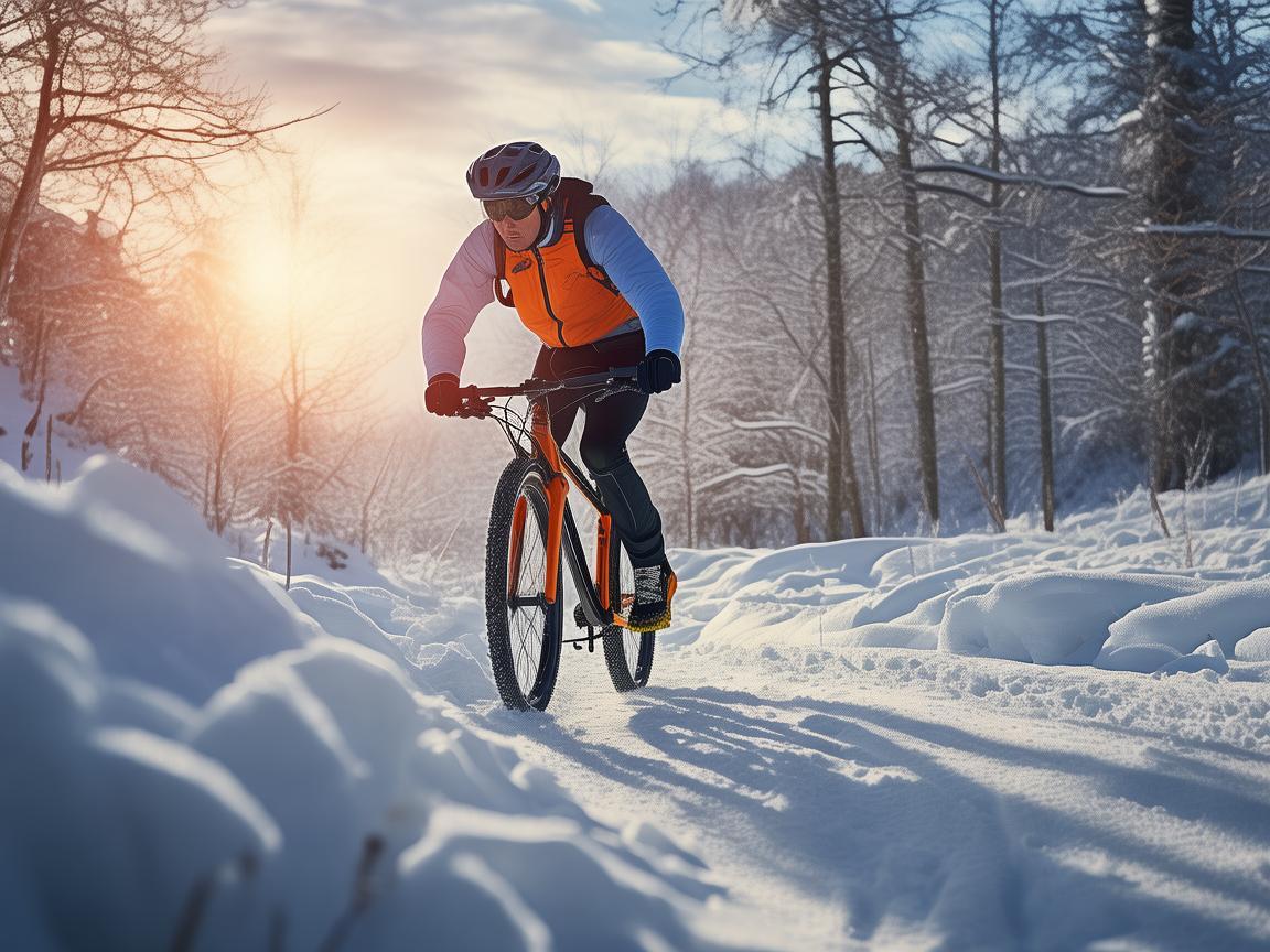 雪地自行车，冬季运动中的护理安全考量