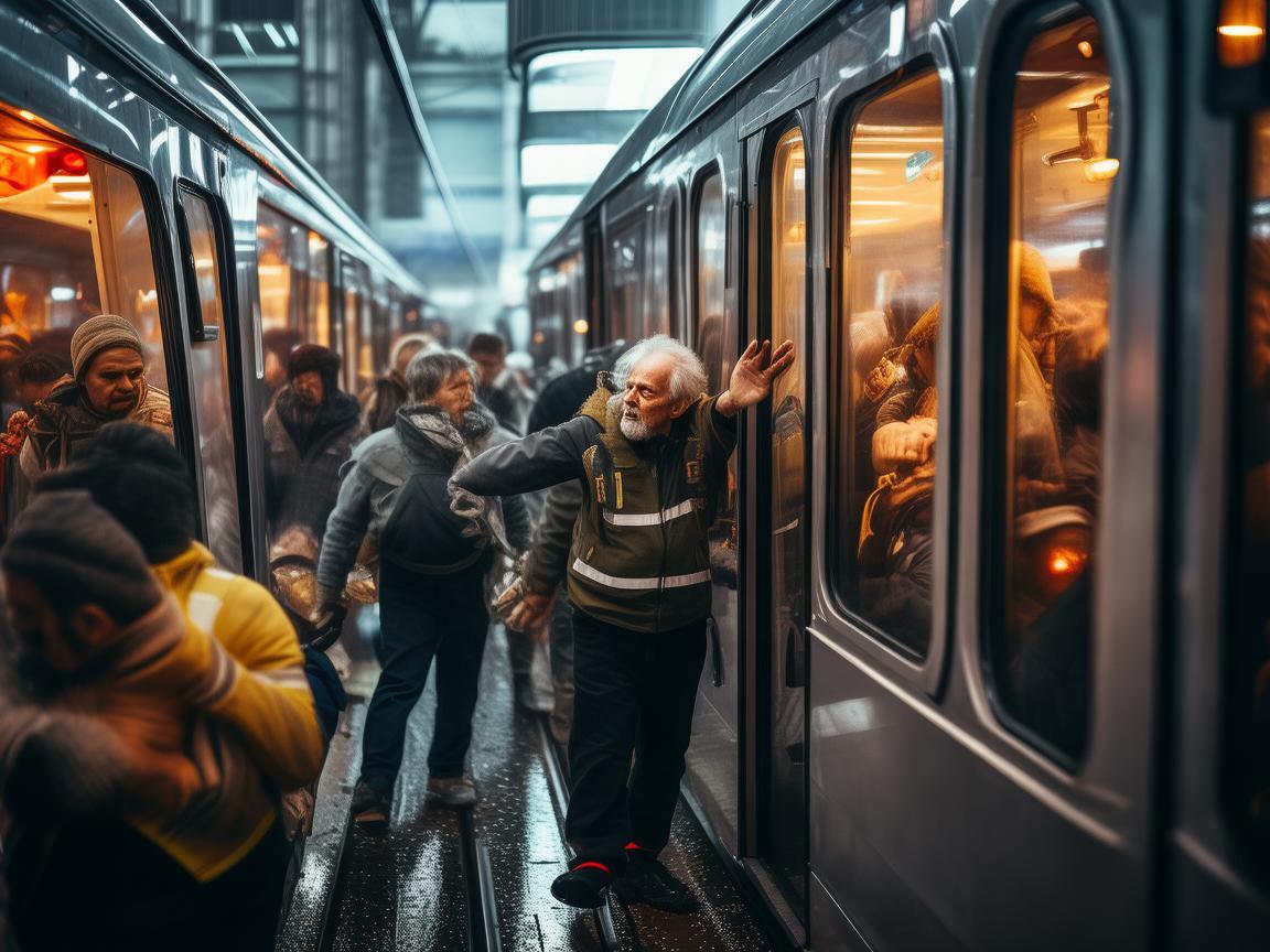 有轨电车列车在紧急疏散中的护理挑战是什么？