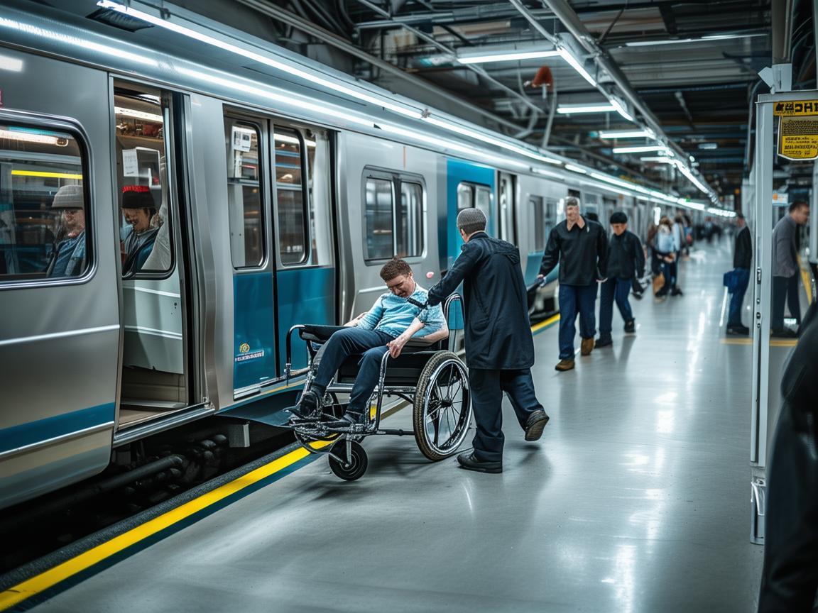 地铁车辆段中的护理安全，如何确保患者转移过程中的无碍通行？