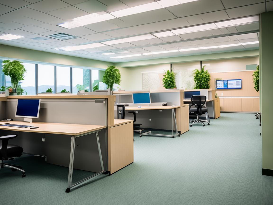 办公室工位布局，如何优化护理部的工作效率？