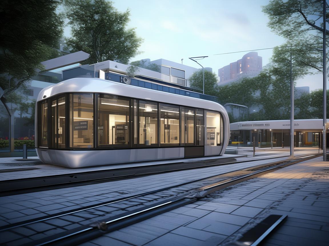 无轨电车充电站，如何确保医疗设施区的高效与安全？