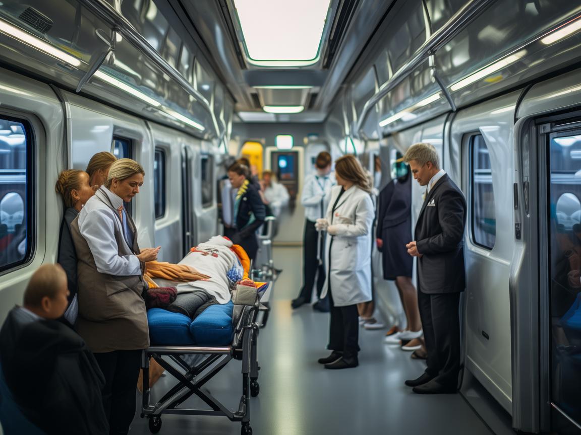 轻轨列车上的紧急护理,如何在公共交通中实施快速响应? 轻轨列车上的紧急护理,如何在公共交通中实施快速响应?