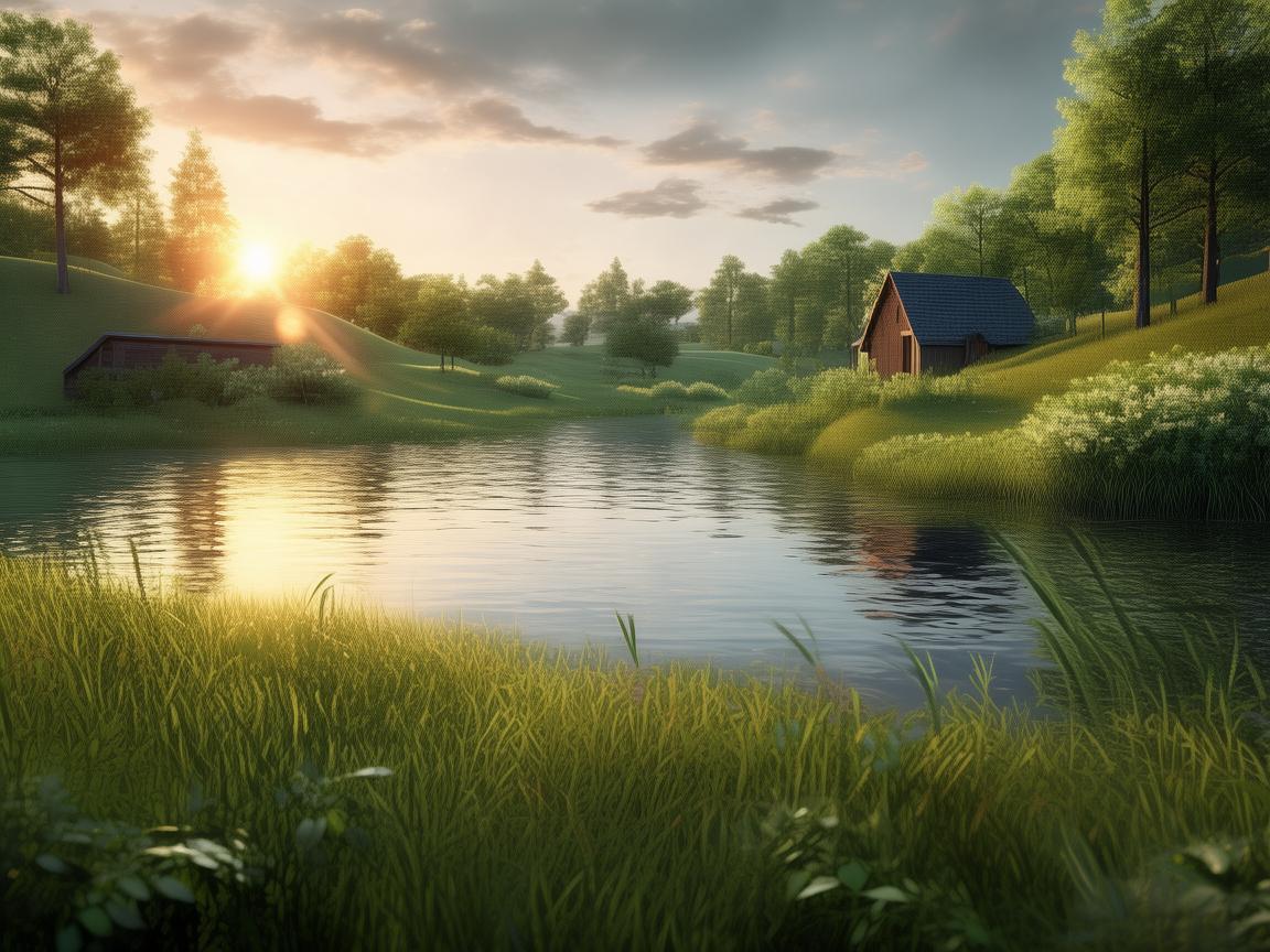 湖泊与医疗护理，如何借鉴自然界的宁静力量促进患者康复？