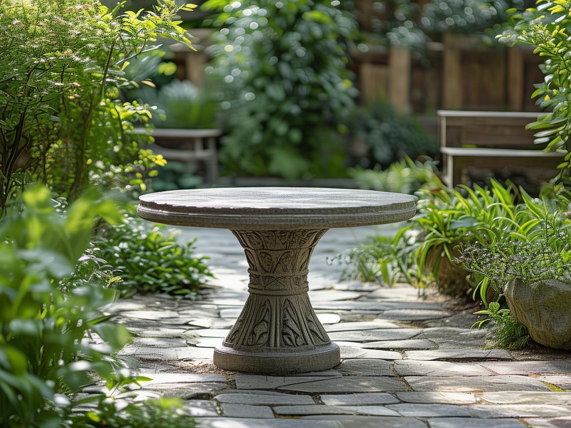 庭院石桌,如何巧妙融入患者康复环境设计? 庭院石桌,如何巧妙融入患者康复环境设计?