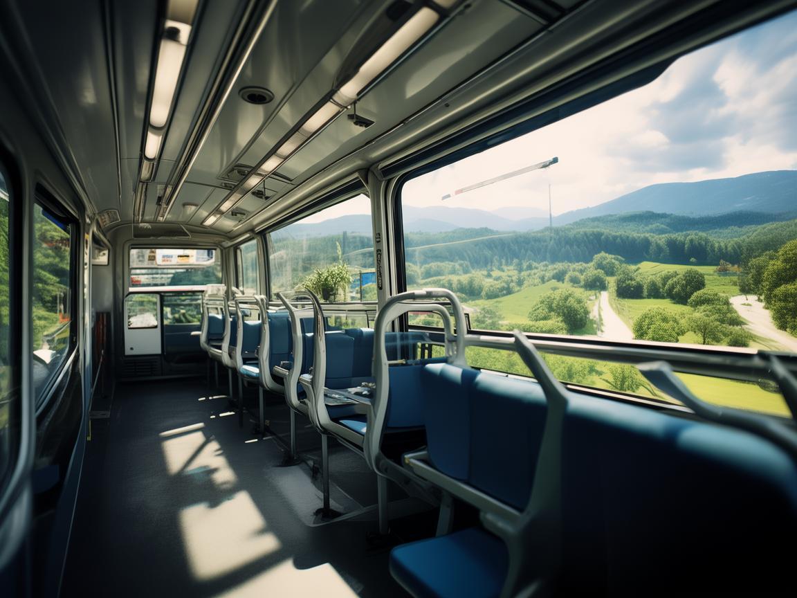 公共汽车,医院护理途中的别样风景 公共汽车,医院护理途中的别样风景