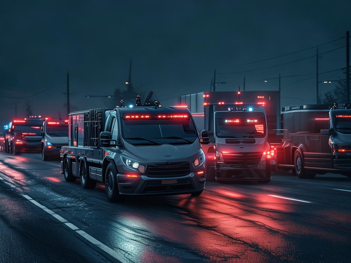 押运车突发事件，如何确保医疗物资安全转运？