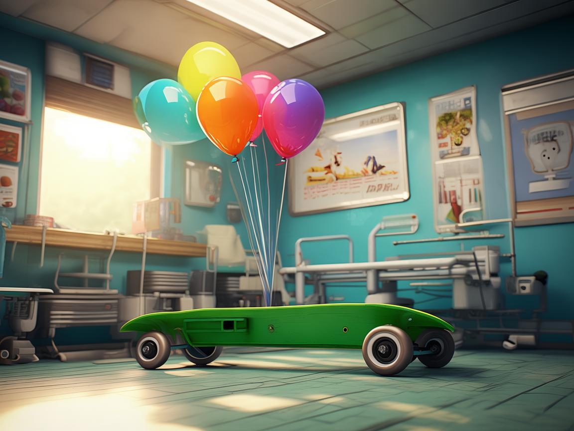 滑板进医院，安全与康复的意外邂逅？