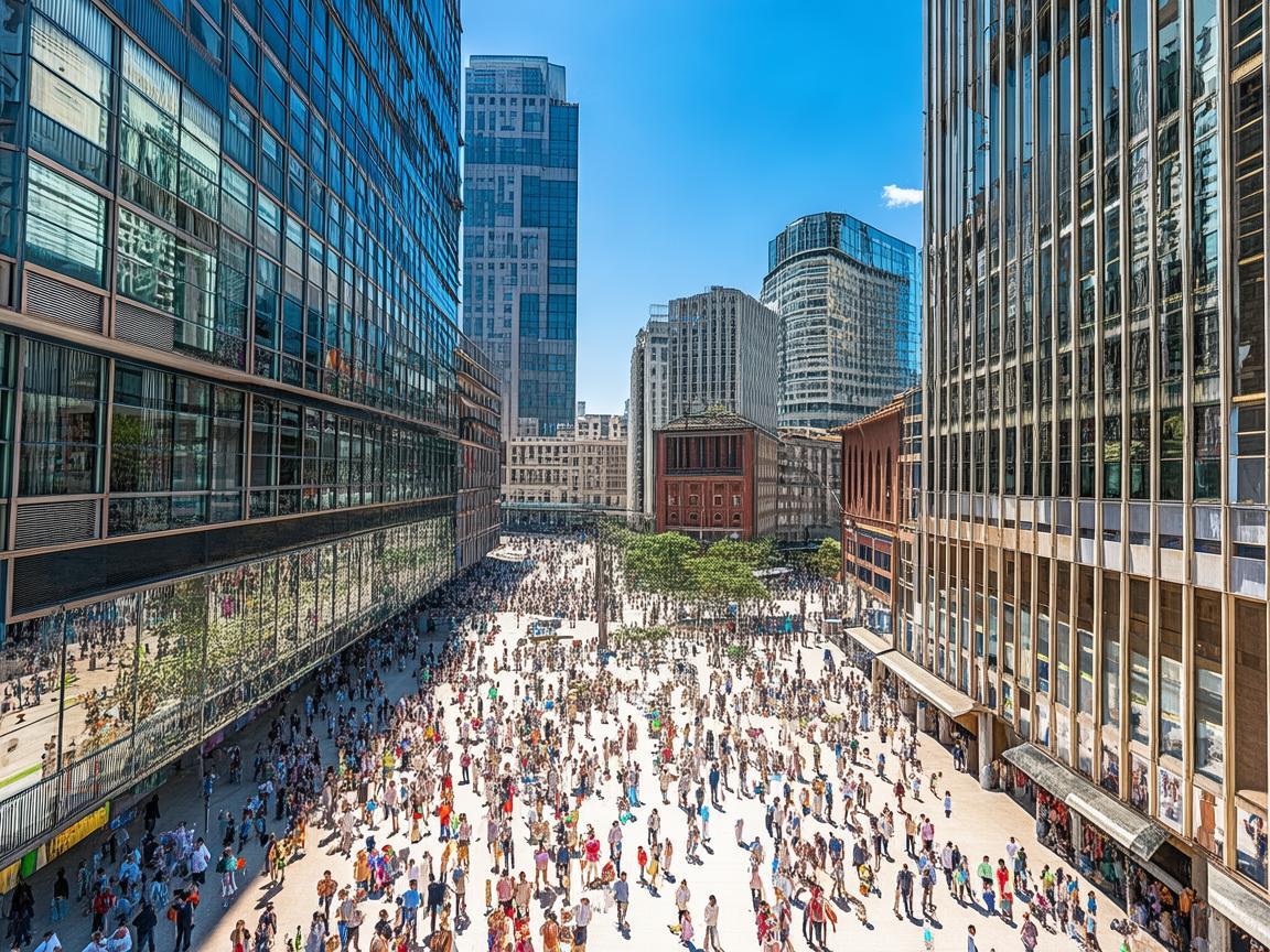 市民广场,城市健康的活力纽带 市民广场,城市健康的活力纽带