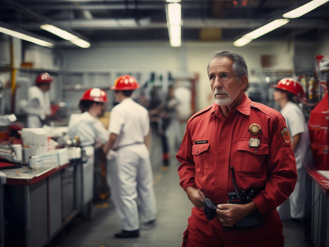 当火灾来袭,消防队长与护理团队的默契协作至关重要 当火灾来袭,消防队长与护理团队的默契协作至关重要