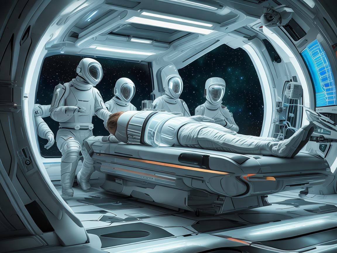 航天飞机的紧急医疗护理，如何应对太空之旅的未知挑战？