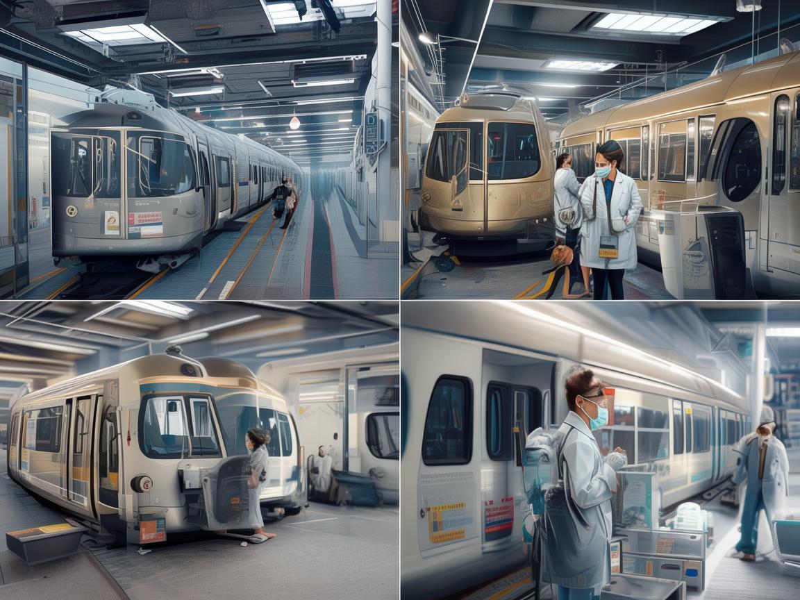 轻轨车辆段中的护理安全，如何确保乘客与员工的健康？