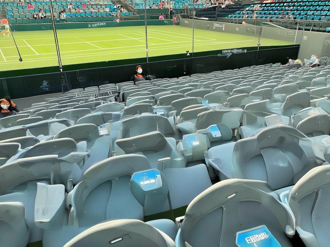 网球场观众席的卫生安全，如何确保观赛者的健康？