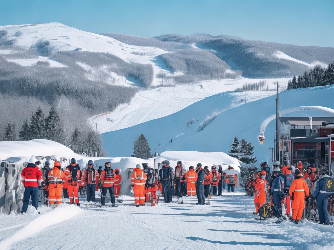 滑雪场安全护理，如何确保医疗急救的即时响应？