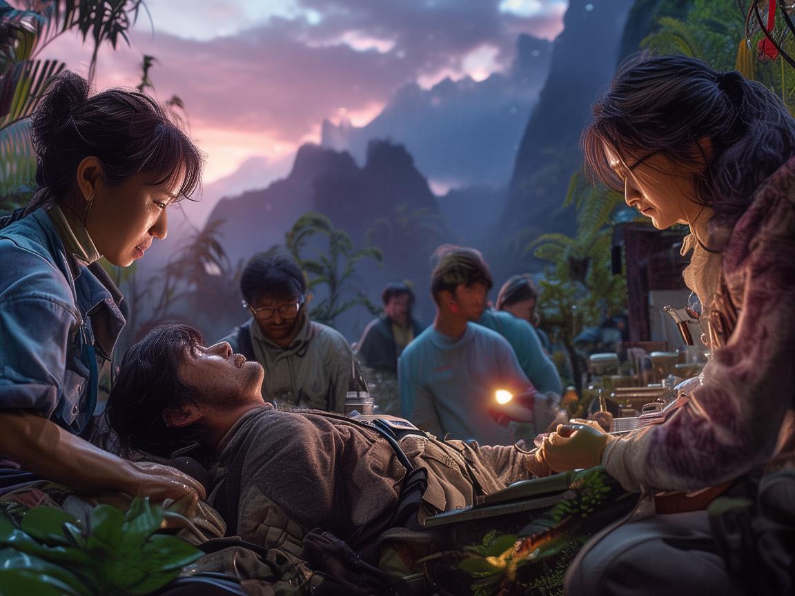 探险家在异国他乡受伤，护理部主任的紧急应对策略是什么？