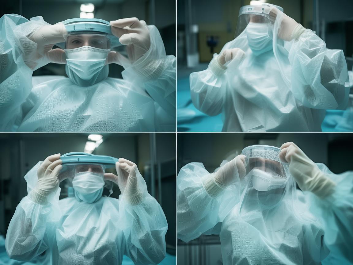 在疫情期间，如何确保医护人员正确穿戴防护服以保障安全？