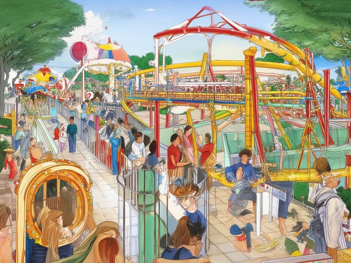 游乐园安全，医疗护理视角下的欢乐与风险平衡