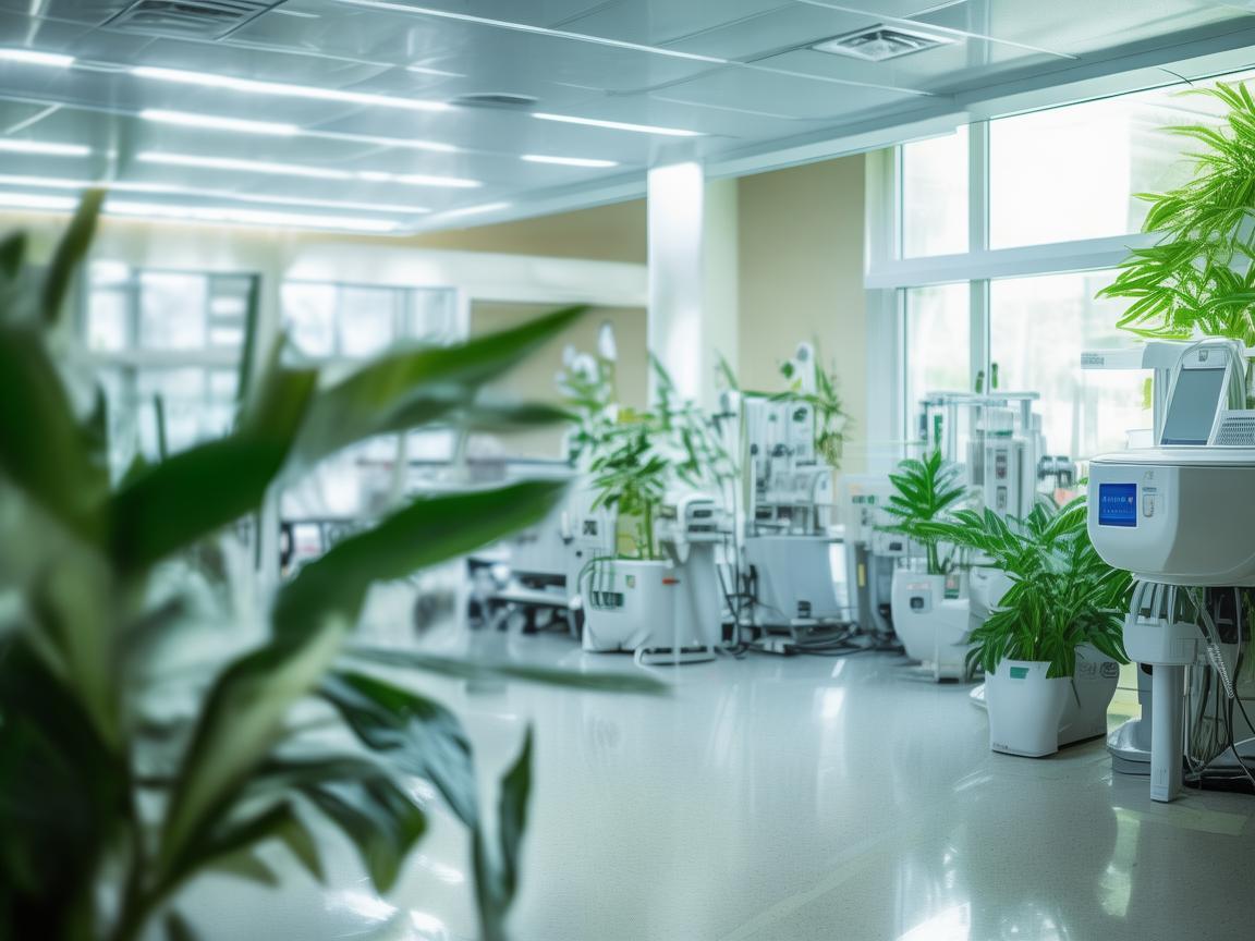 如何在医院护理部中提升能源效率，以实现可持续发展？