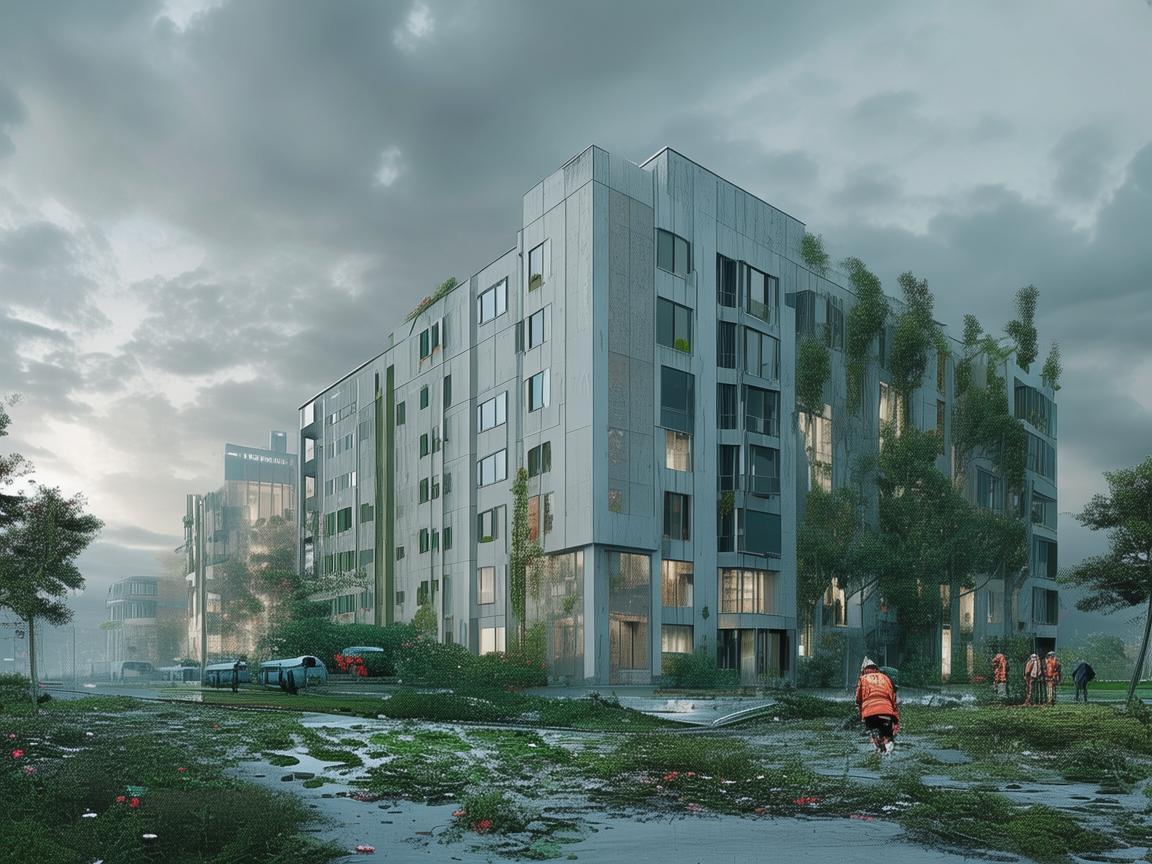 气候变化下的护理挑战，如何应对极端天气对医疗设施的影响？