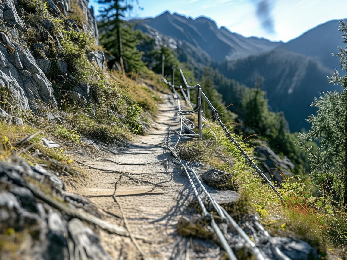 山区登山道，如何确保紧急救援通道的畅通无阻？