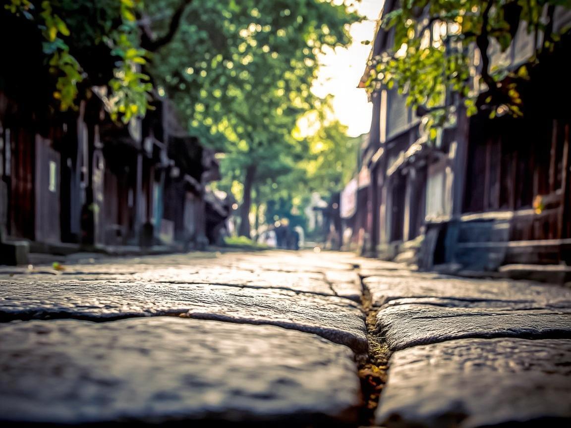 古镇街石板路,如何确保患者安全行走? 古镇街石板路,如何确保患者安全行走?