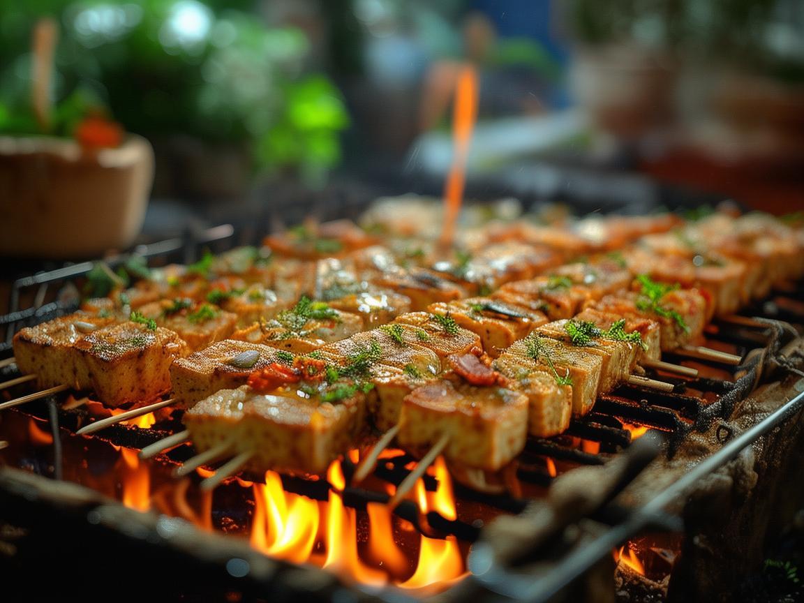 烤豆腐串,营养与护理的巧妙结合,你了解多少? 烤豆腐串,营养与护理的巧妙结合,你了解多少?